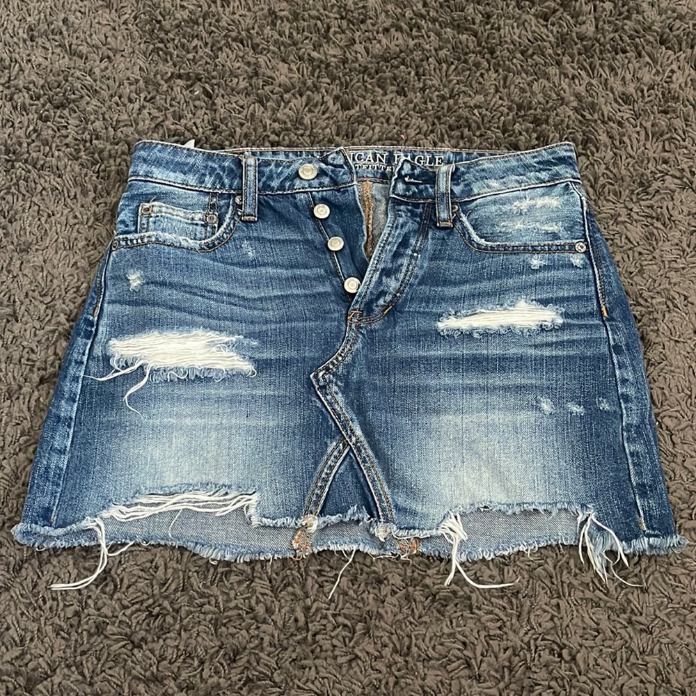 American Eagle Jean Skirt - Size 0
